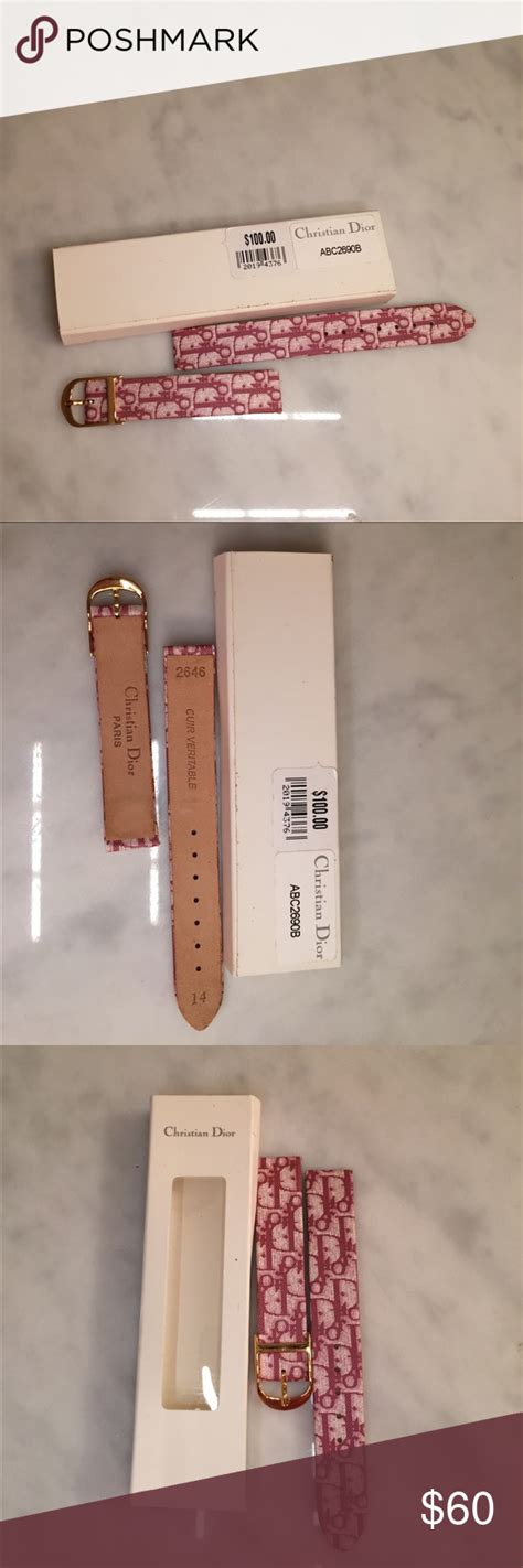 dior ストラップ|christian Dior watch strap.